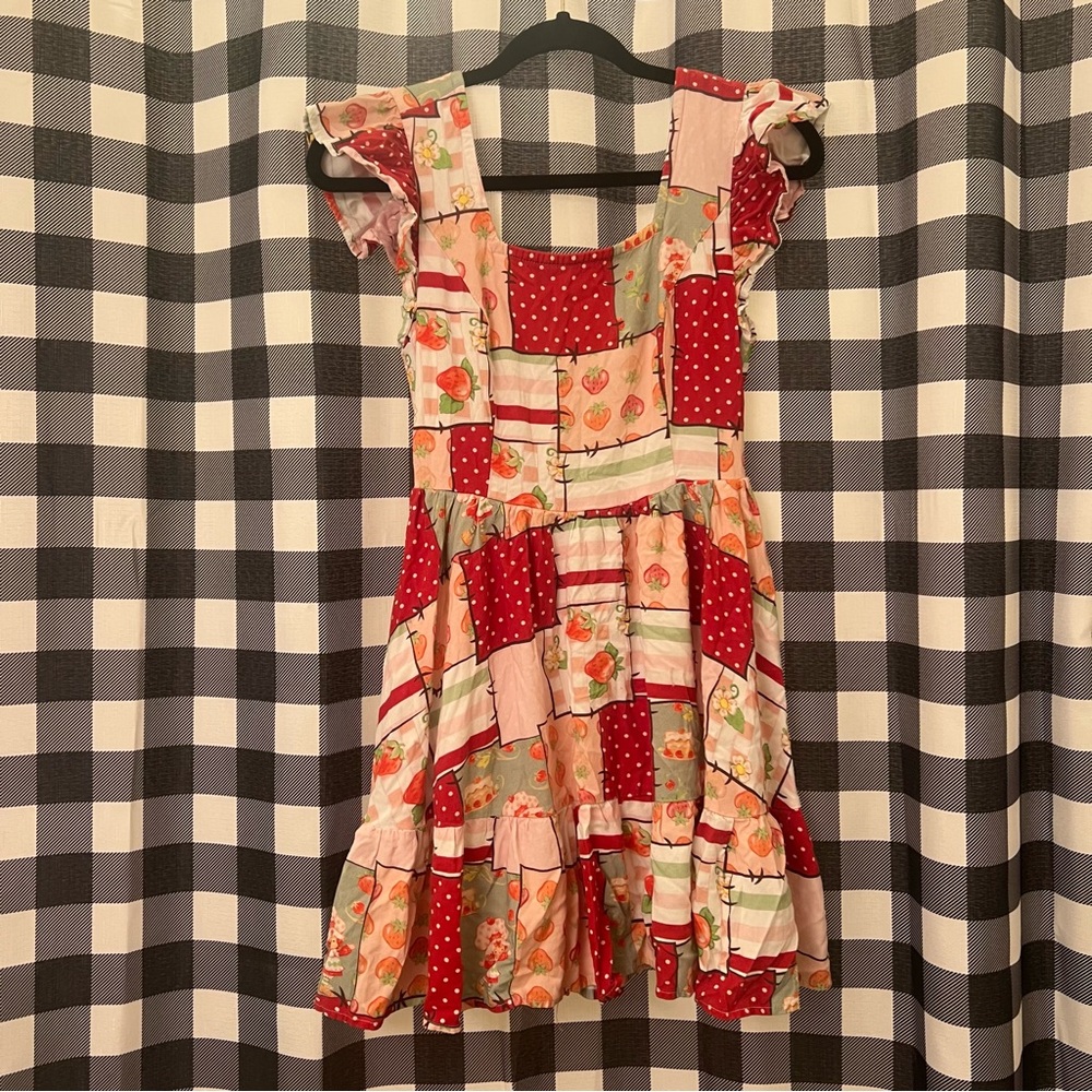 Her Universe Strawberry Shortcake Patchwork Ruffl… - image 5